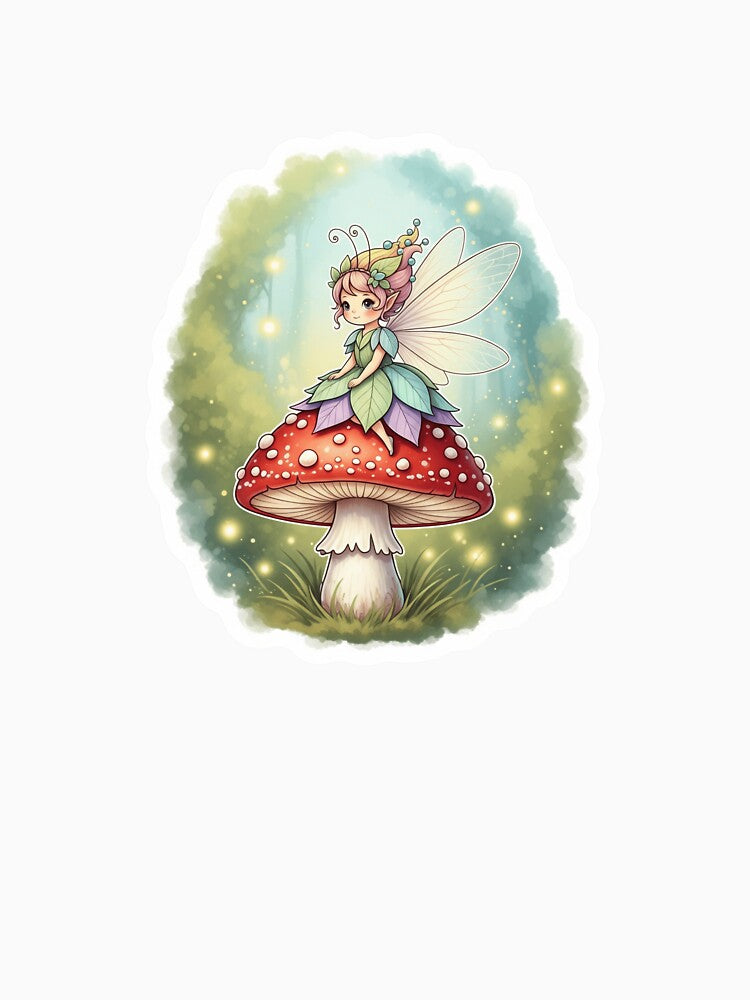 Mushroom Fairy by Chi-artistique