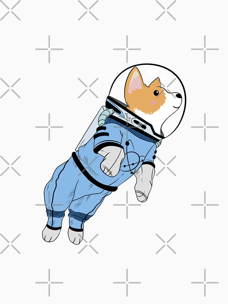 Cute Corgi Spaceman by AndyWong