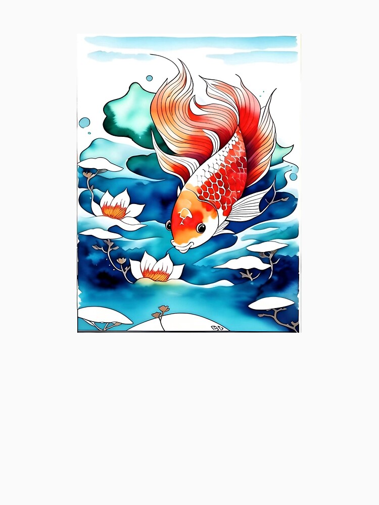 Deep Sea Koi Fish by Whimsy Fae Studio