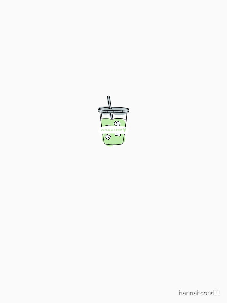 Matcha and book by hannahsond11