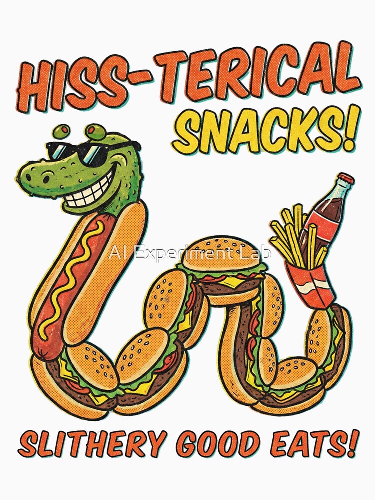 Hiss-terical Snacks! Slithery Good Eats! by AI Experiment Lab