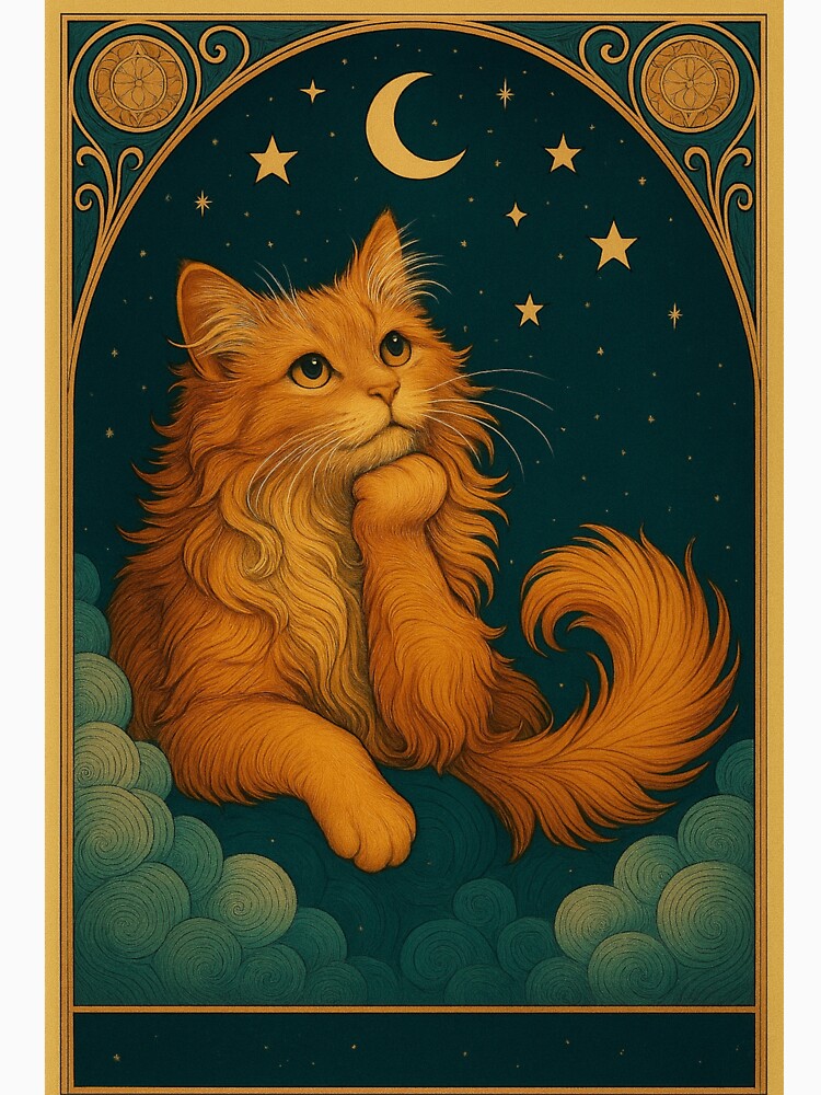 Chubby Cat Investigates "Someone Definitely Took a Bite Out of That Moon Cheese" Theory by SammyMorry