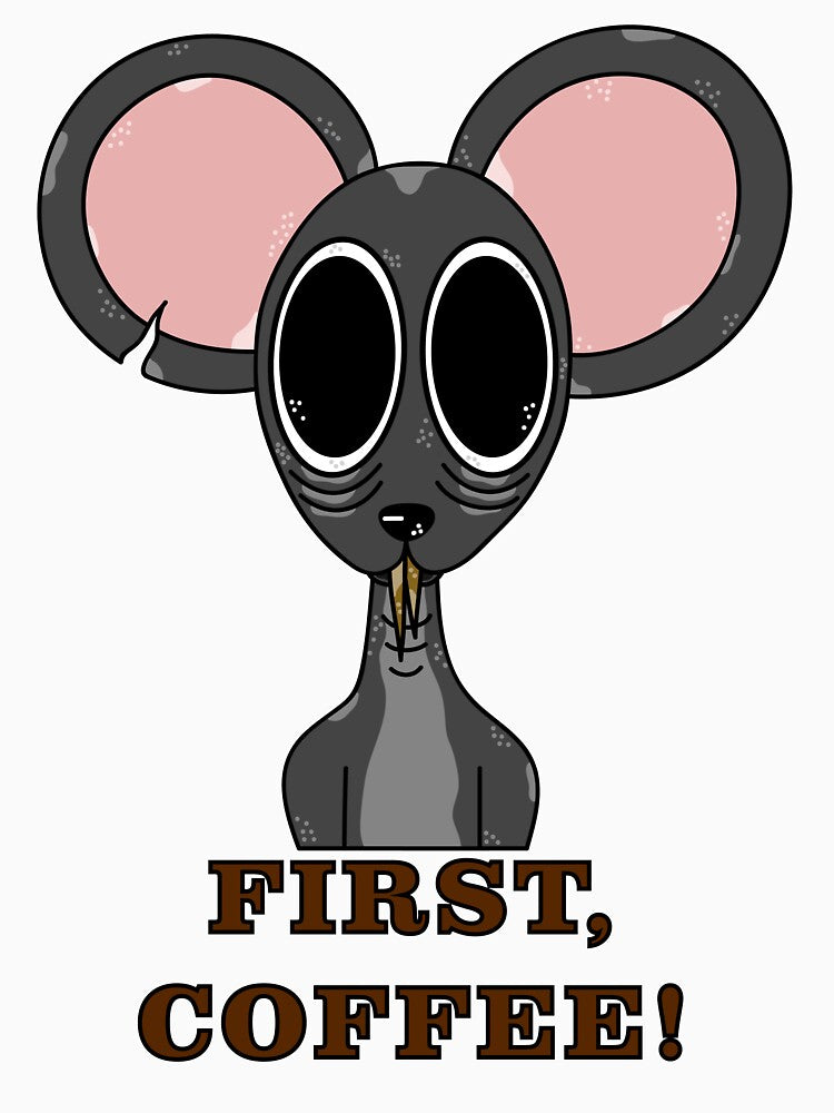 First, Coffee! Sticker by iararosa