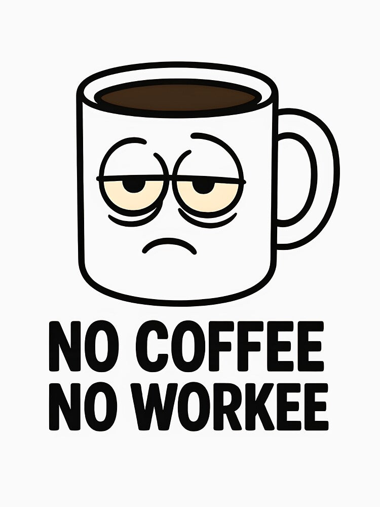 Funny Coffee Quote by Signal and Ink