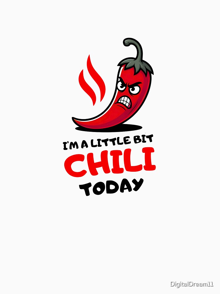Angry Chili Pun Funny Mood by DigitalDream11