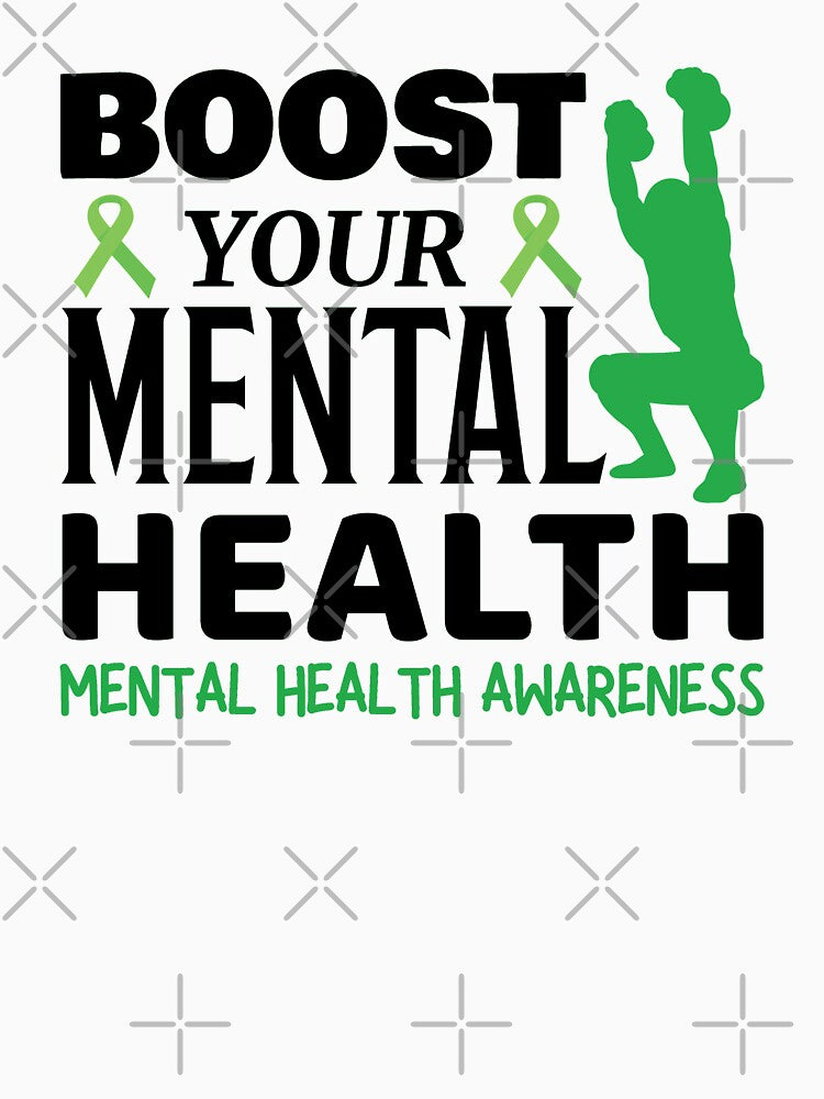 Boost Your Mental Health - Mental Health Awareness - Exercise by OwlCanvas