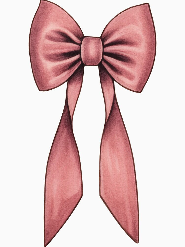 Pale Pink Vintage Bow by thegirlyshoppe