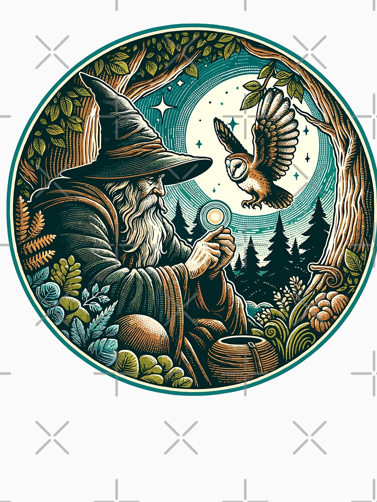 Whimsigoth Owl Wizard by RayCrimson