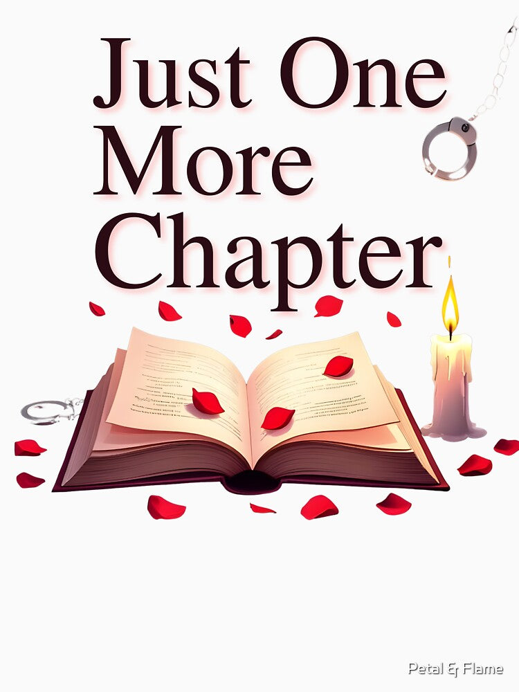 Just One More Chapter | Spicy BookTok Reader Design – Light Edition by Petal & Flame
