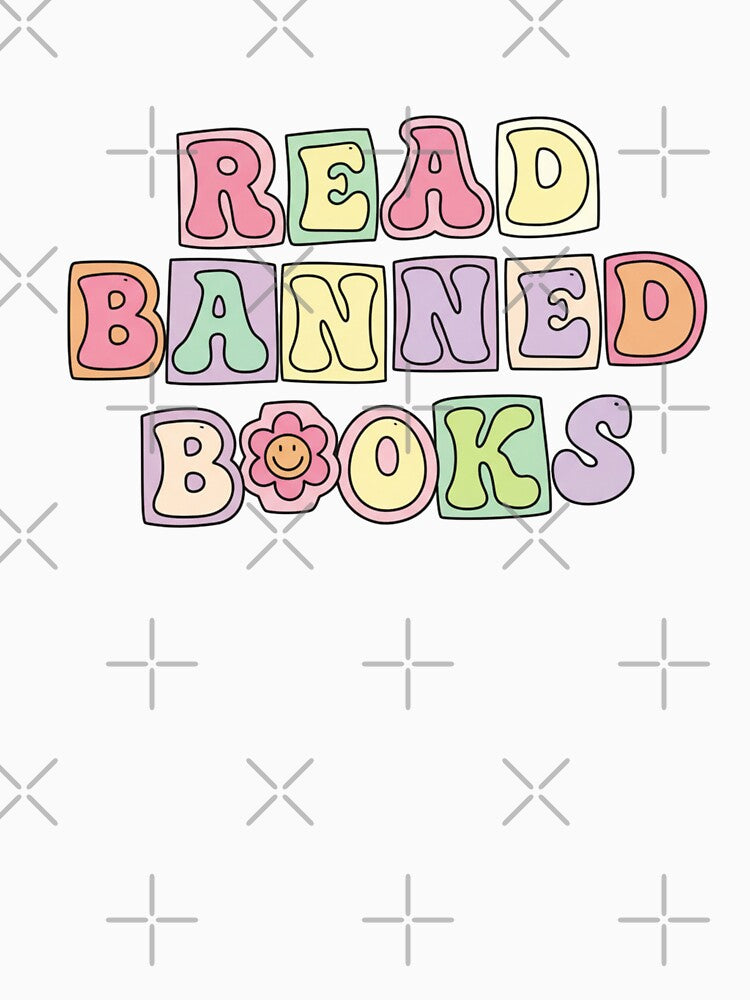 READ BANNED BOOKS Bookish Book Lover by heypattistudio