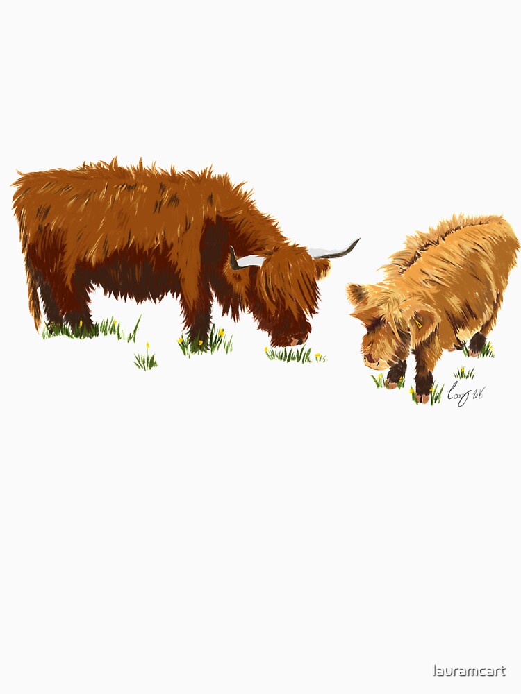 Highland Cow's by lauramcart