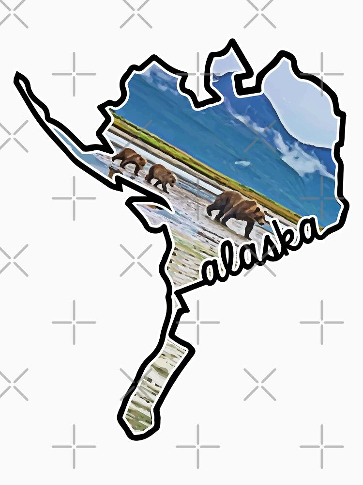 Alaska State - Mama Bear In Alaska - State of Alaska by zackup
