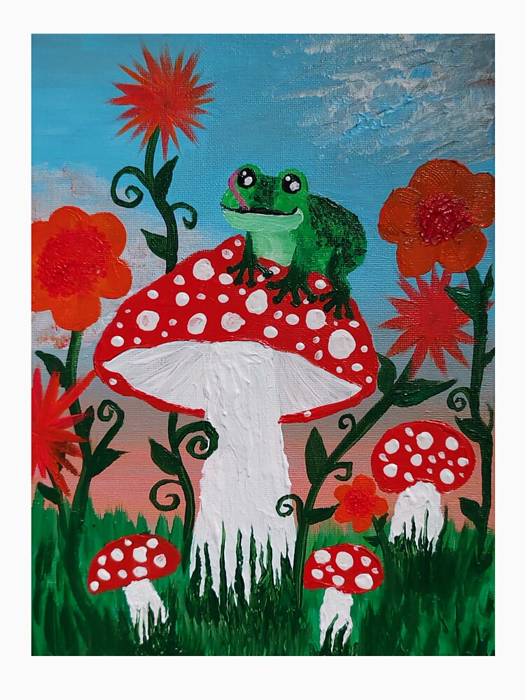 A froggy on a shroom by jankta