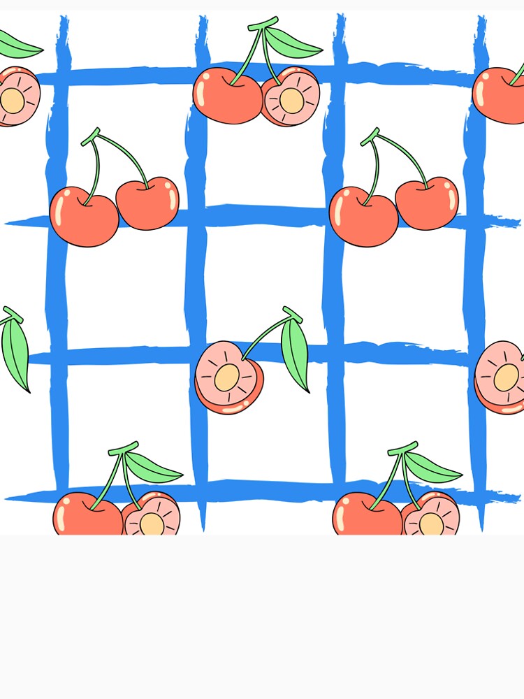 Cherry Pattern | Cute Retro Fruit Seamless Design by Betty Poppa
