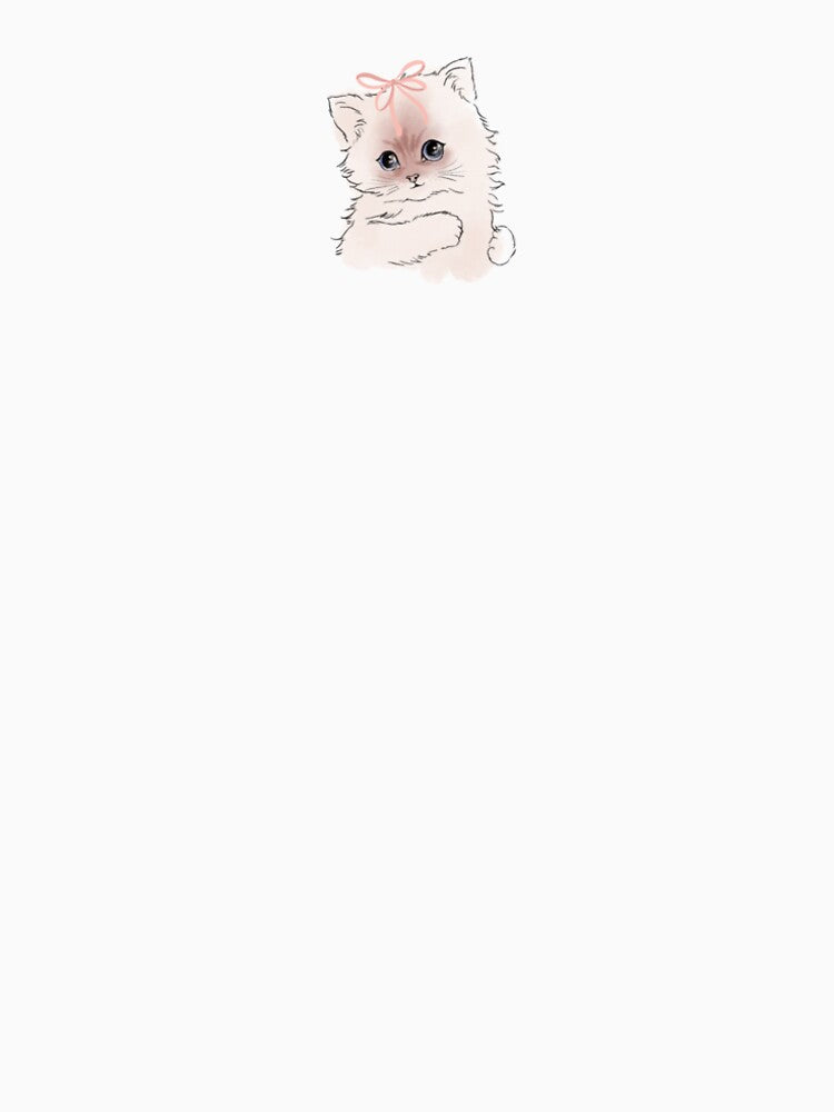 Sweet Doll Face Persian Cat With Ribbon by shopmillah