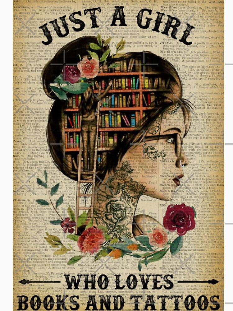 Just a girl who loves books and tattoos by NanLeArt