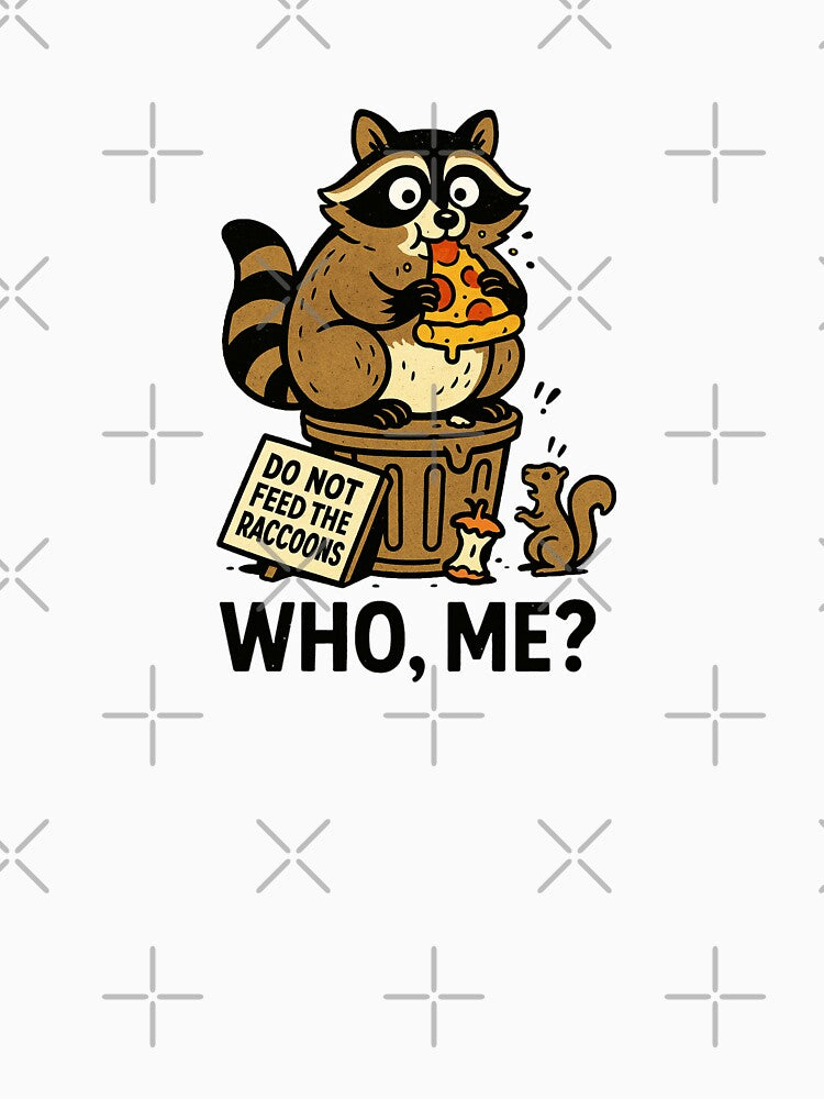 Who, me? Raccoon by ManiaPopShop