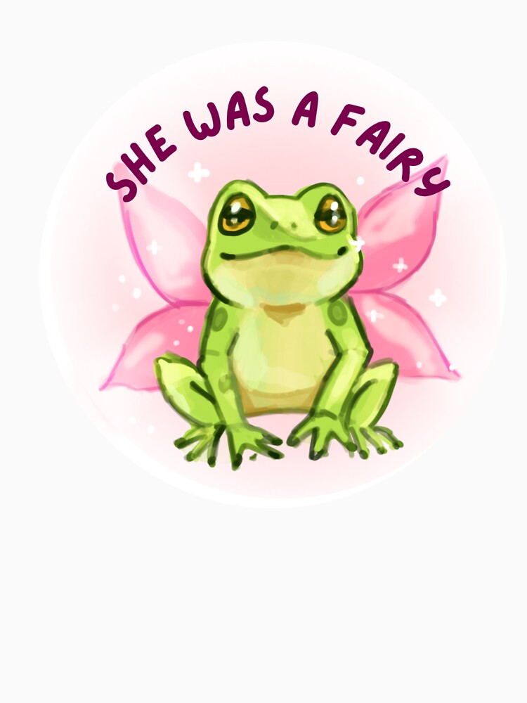 Funny Frog Meme I Was a Fairy Cute Magical Cartoon by Pindakaasje