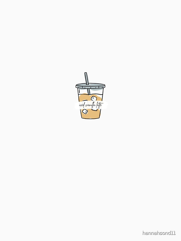 Iced vanilla latte by hannahsond11