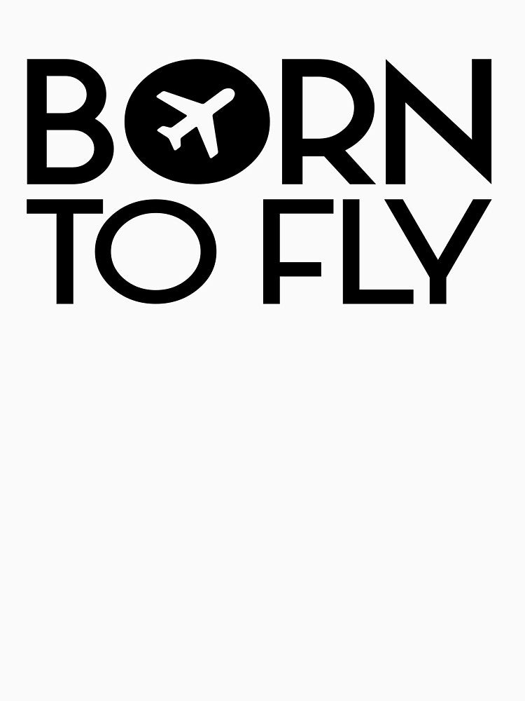 Born to fly - Flight Attendant Flight Attendent Cabin Crew by Shirt-Expert