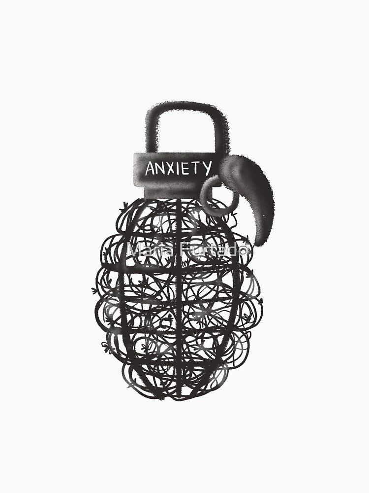 Anxiety is explosive by Maria Furtado
