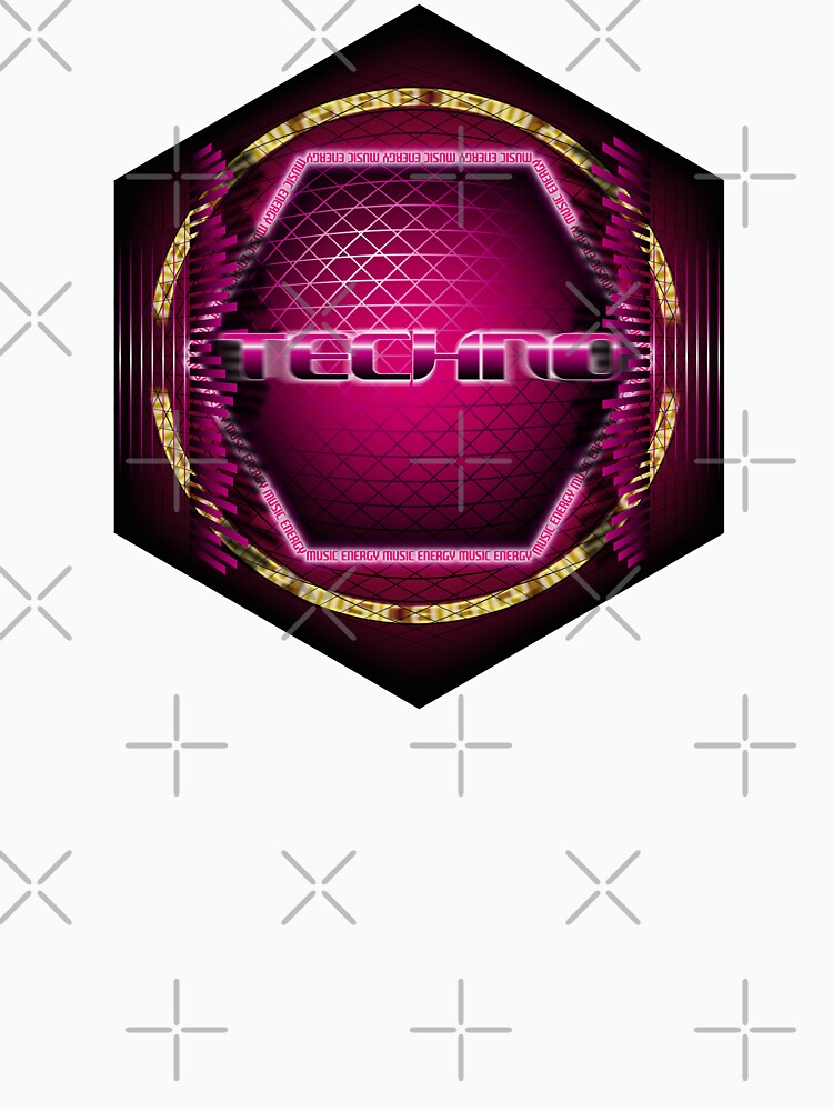 Hard Techno Industrial Rave Club Logo by Libérica Studio