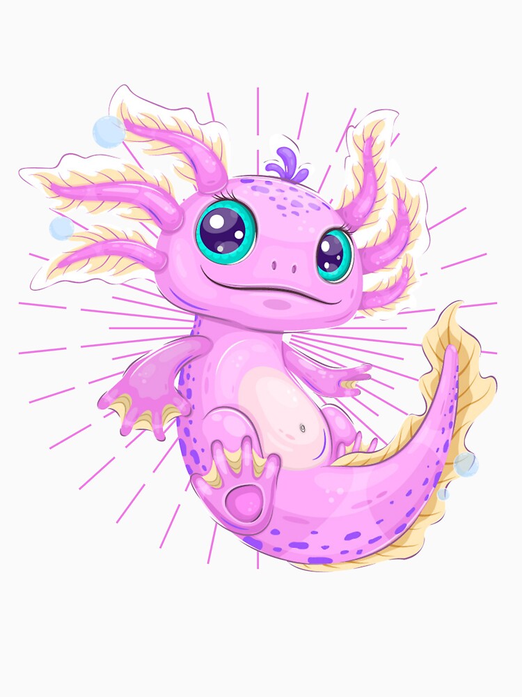 Perfect Axolotl | Cute Axolotl Kawaii by eSpotTop