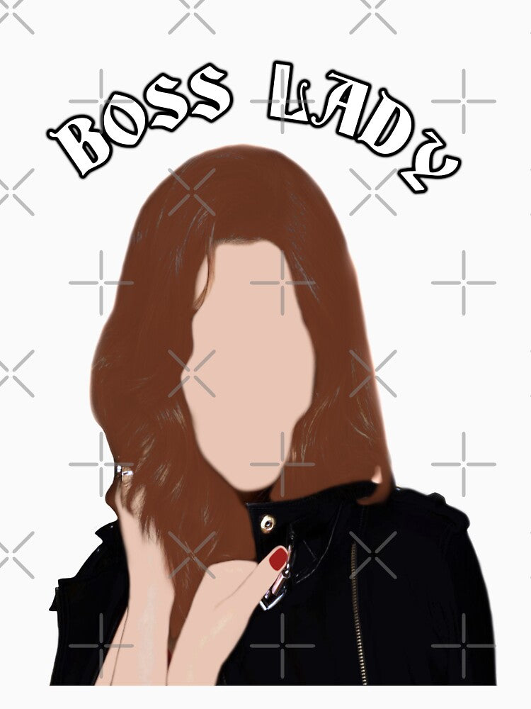 BOSS LADY (WHITE TEXT) by uruadhikari1020