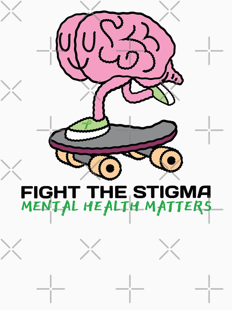 Fight The Stigma - Mental Health Matters by OwlCanvas