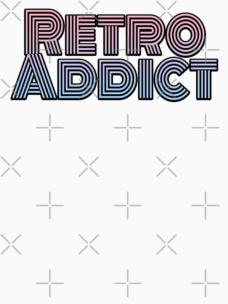 Retro Addict (Old Fashioned Sign Board) by SassyClassyMe