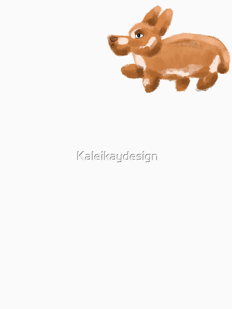 Side eye corgi, simple corgi by Kaleikaydesign