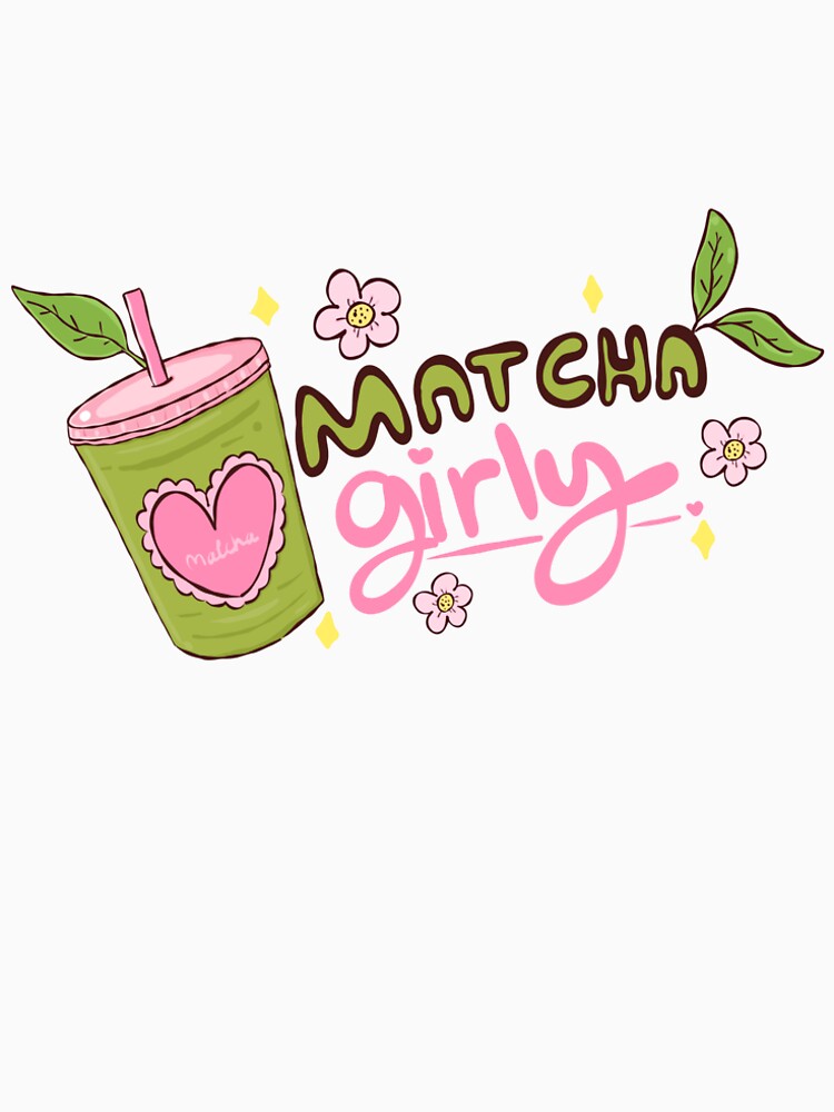Matcha Girly Cute Coquette Design by lichichu