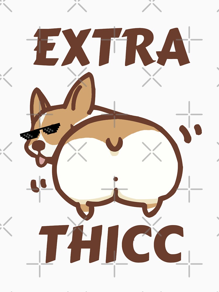 Extra Thicc Corgi by Hustlercredo
