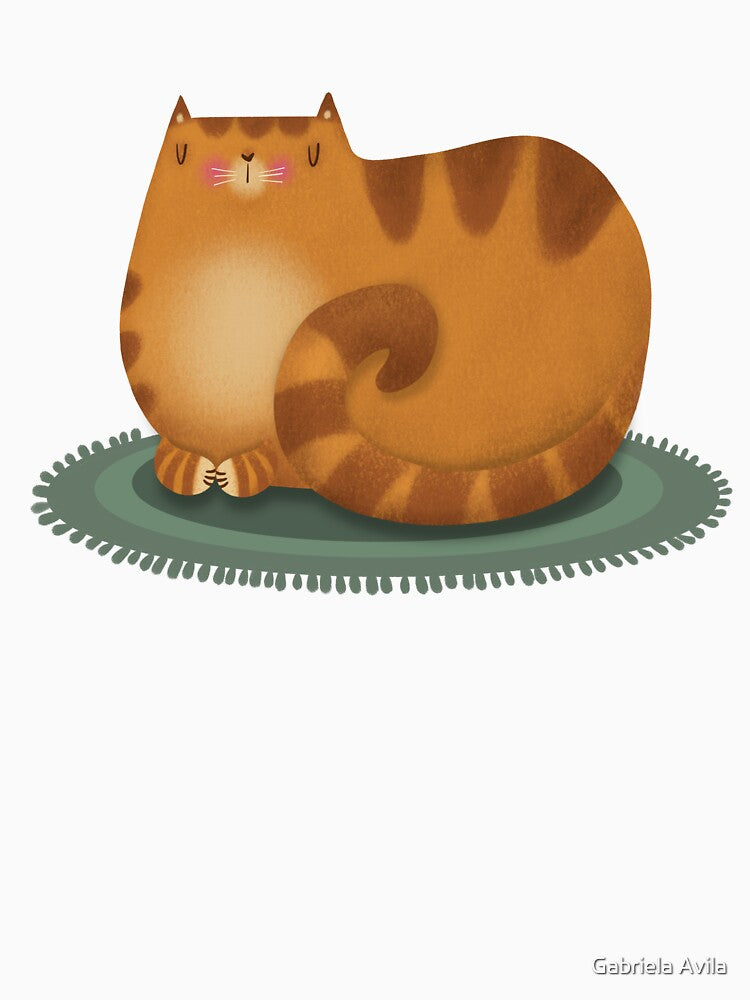 Ginger Tabby Cat Loaf by poket.piktures
