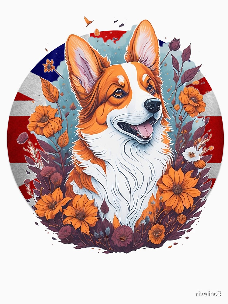 Funny Corgi Dog by rivelino3