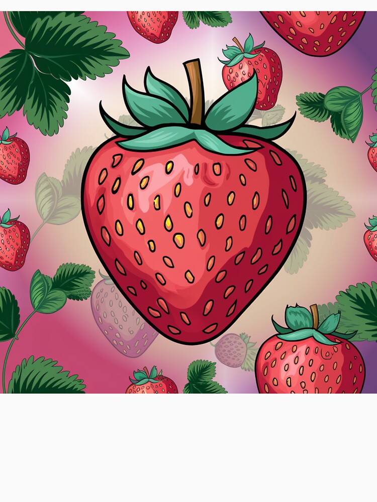 Air Brush Strawberry Pattern by shogan712