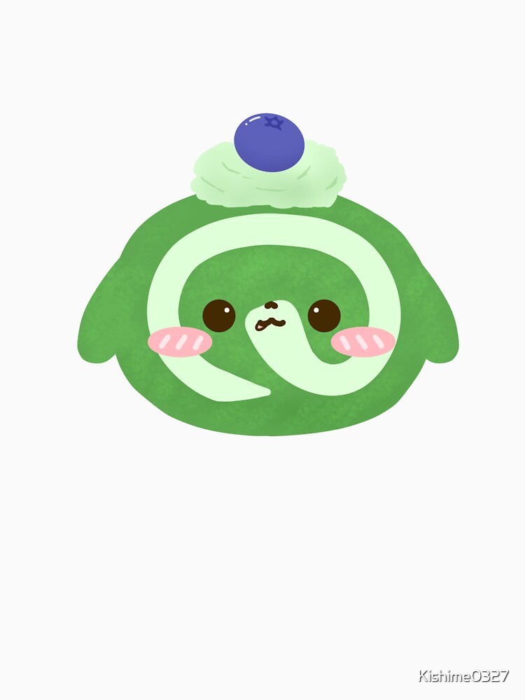 Blueberry Matcha Pup Roll by Kishime0327
