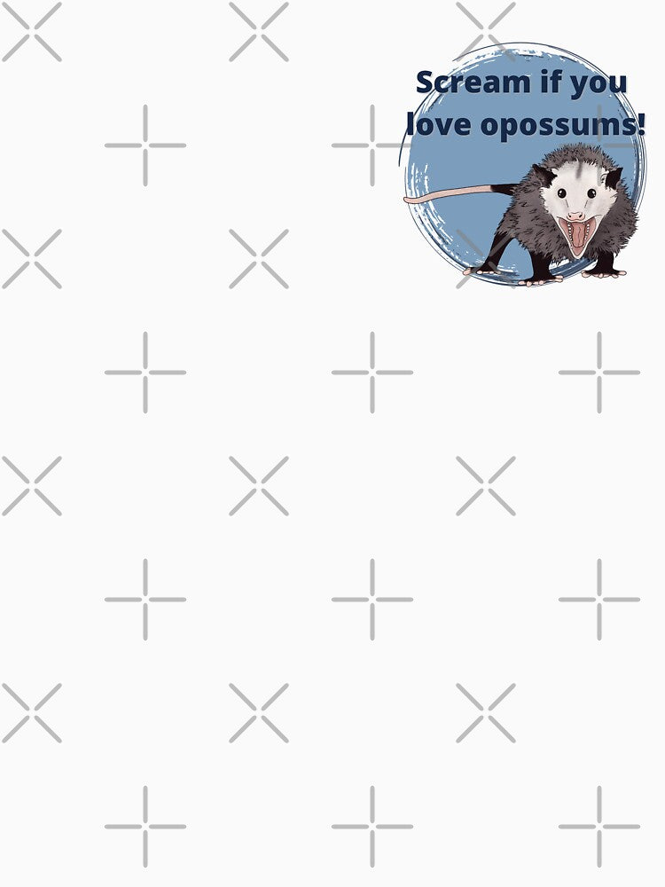 Scream for Opossums by BlackSquirrelCC