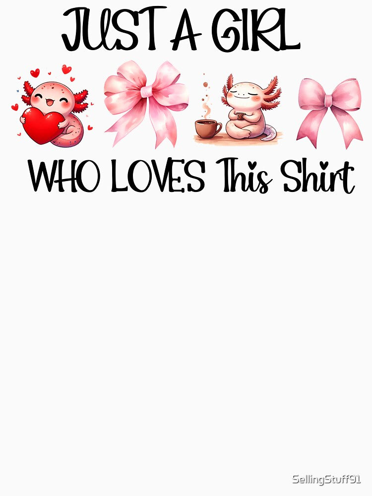 fUNNY Axolotl merch cute and punny by SellingStuff91