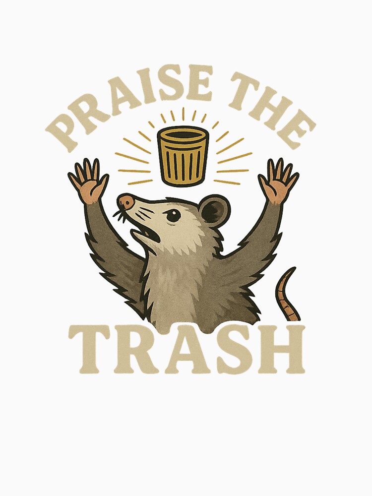 Praise The Trash possum by 3DPossumPrints