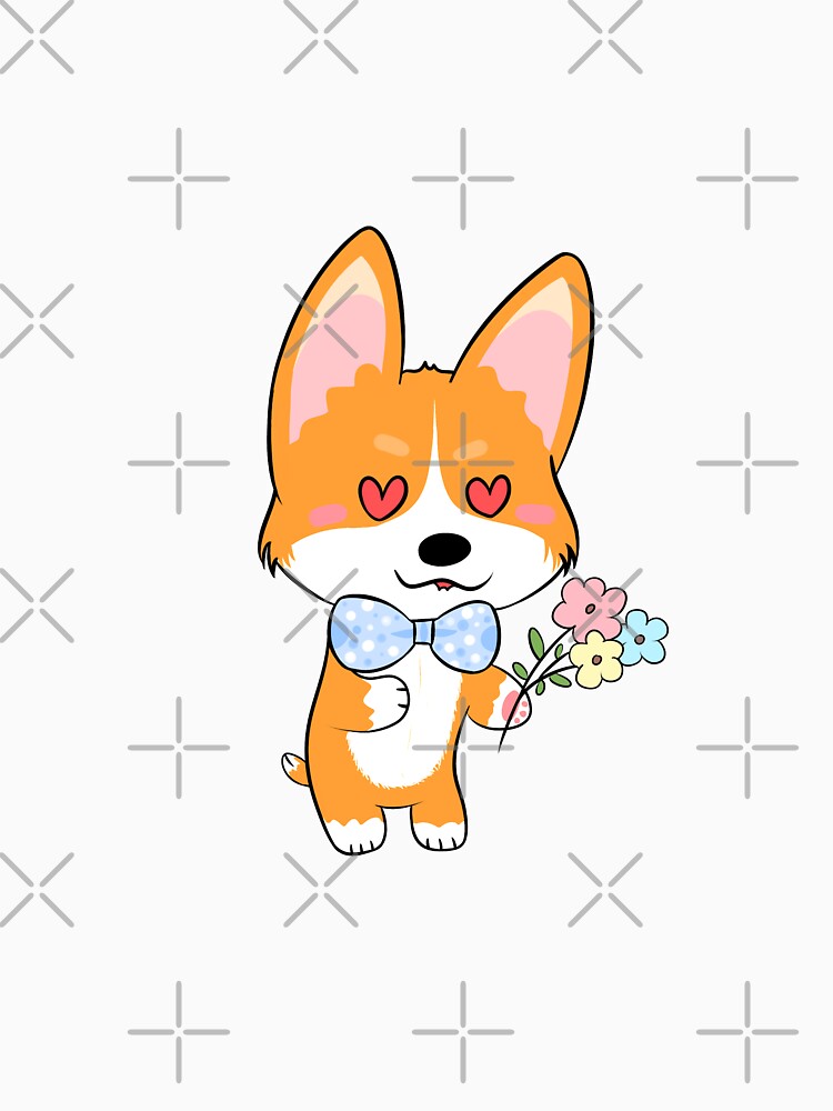 Cute Corgi Flower by AndyWong