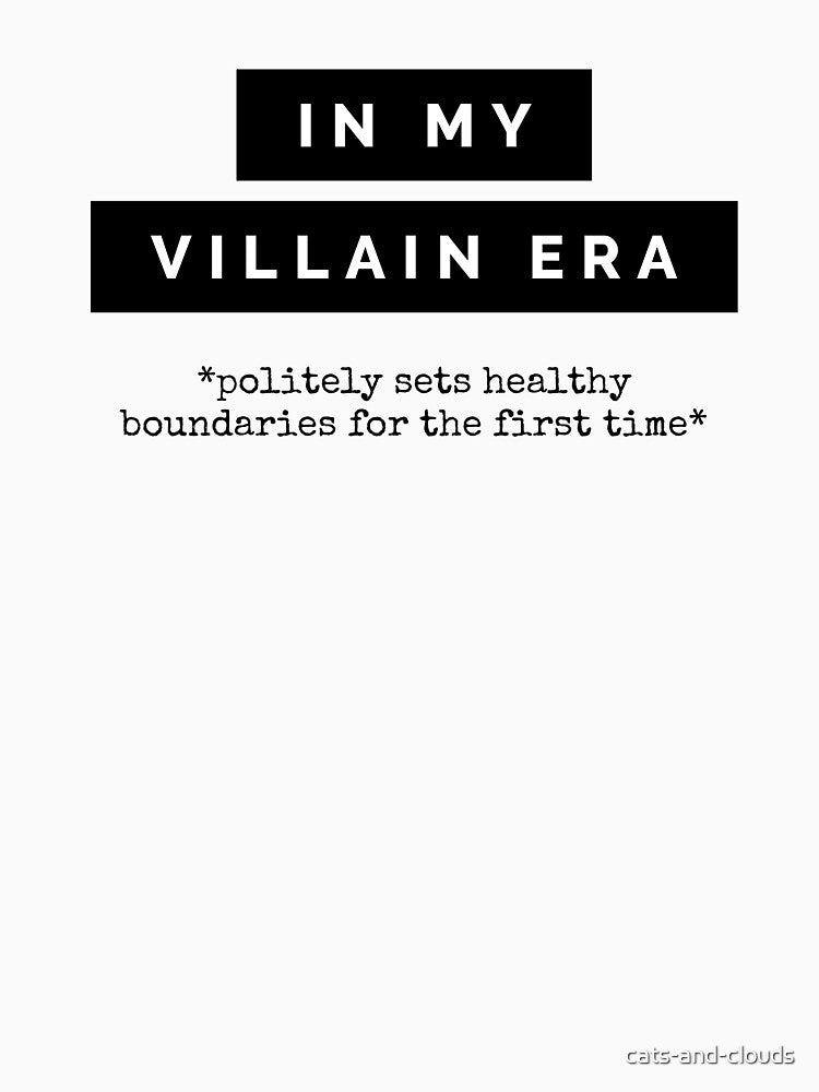 Villain Era Healthy Boundaries by cats-and-clouds