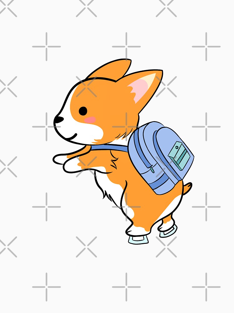 Cute Corgi Skating by AndyWong