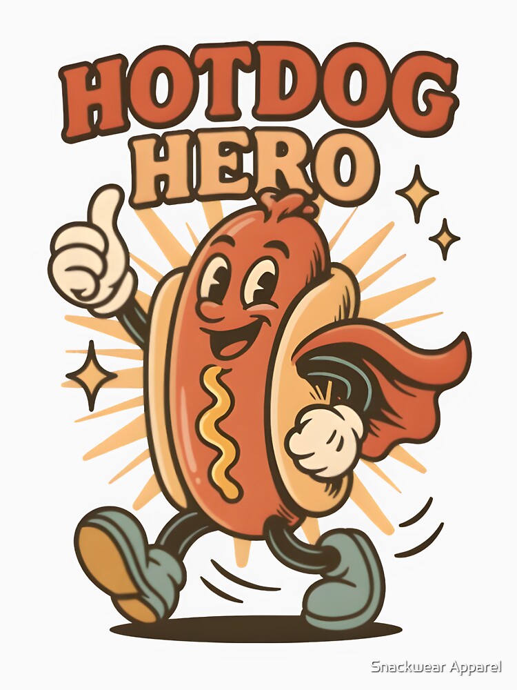Hotdog Hero – Relish the Rescue! by Snackwear Apparel