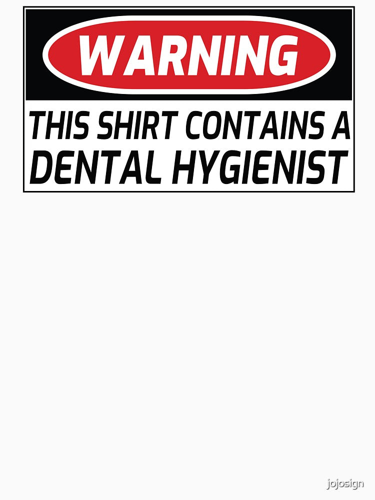 Dental Hygienist At Work Funny Dental Hygienist Job by jojosign