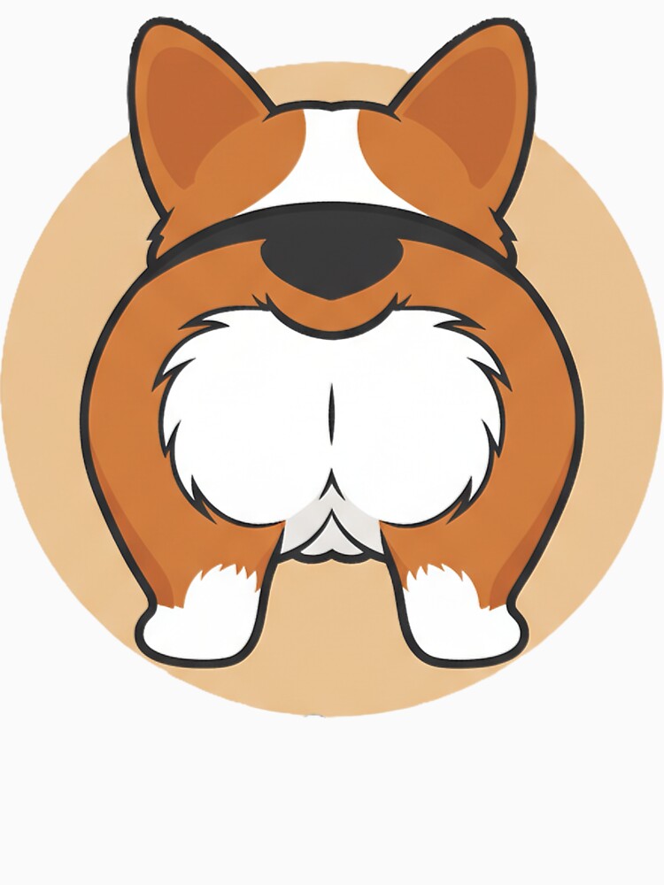 Fluffy Corgi Butt by TheRockhoppers