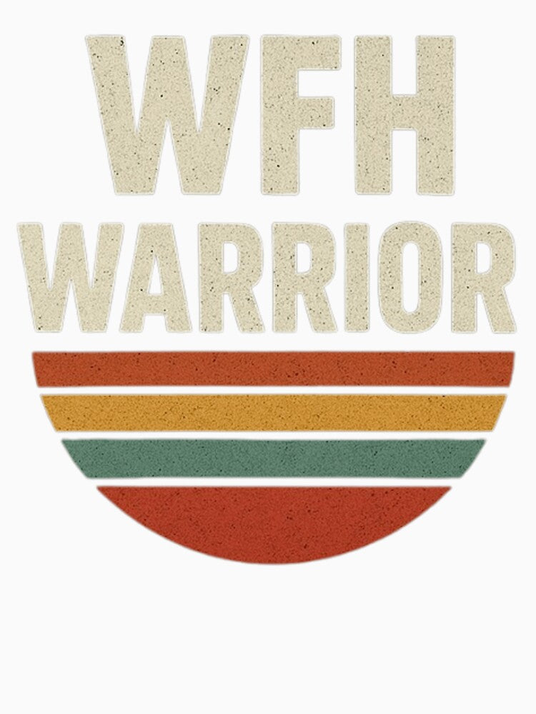 Remote Work, Real Vibes Tee by TantrumMerch