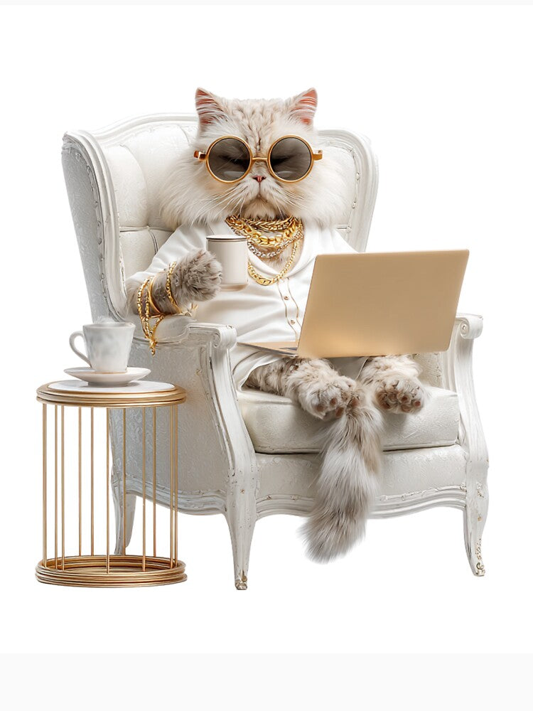 Luxury Cat by LovePrintArt