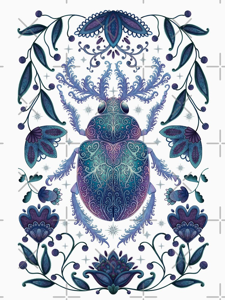 Enchanted Whimsical Beetle by noctilucentia