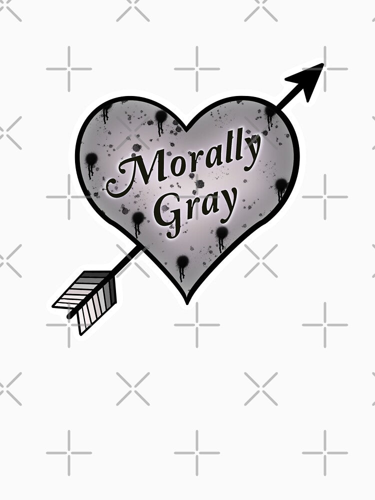 Book Trope Love Heart - Morally Gray by VHaywardDesigns